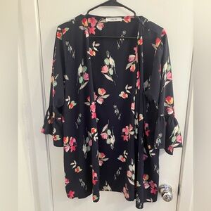 ModCloth floral cardigan